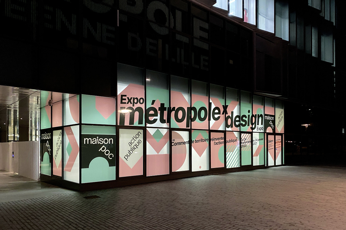 Métropole X Design exhibition