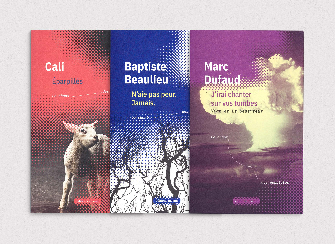 Le Chant des possibles — éditions invenit