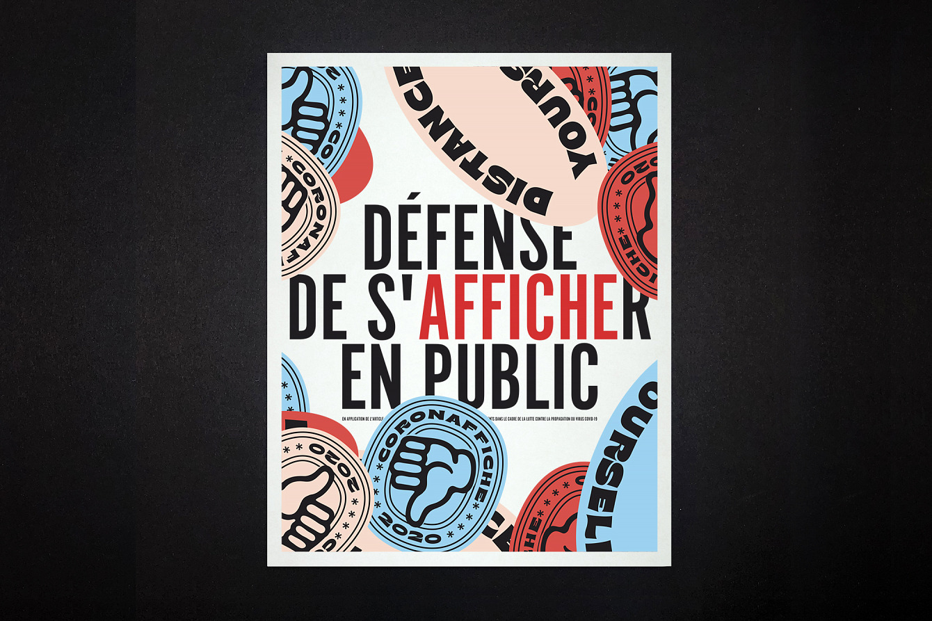 Défense de s'afficher en public